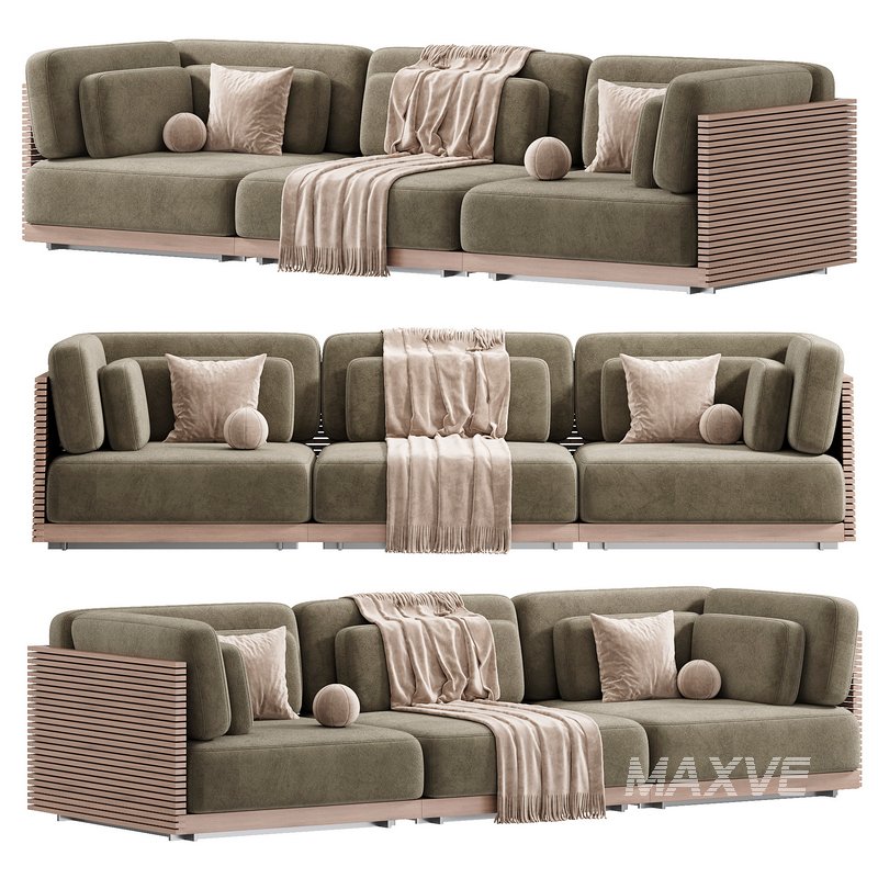 Caicos Sofa 3 - Image 1