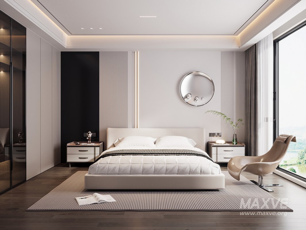 Modern bedroom - Image 1