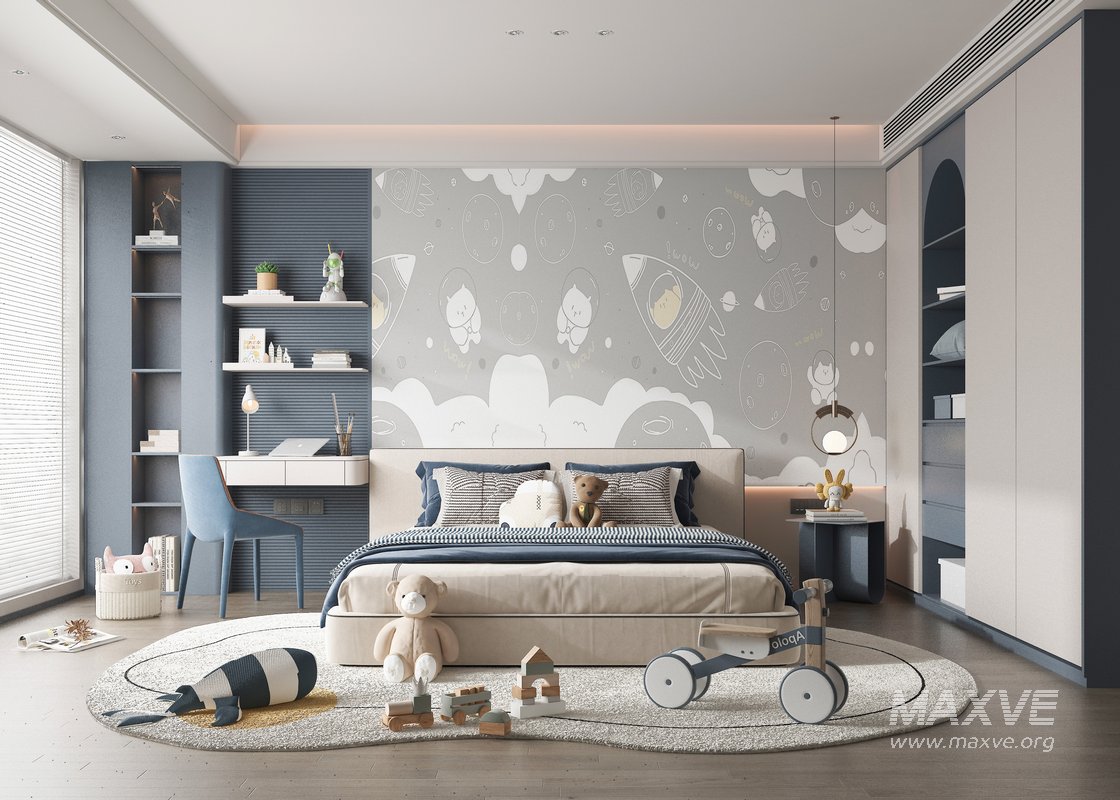 Modern bedroom - Image 1