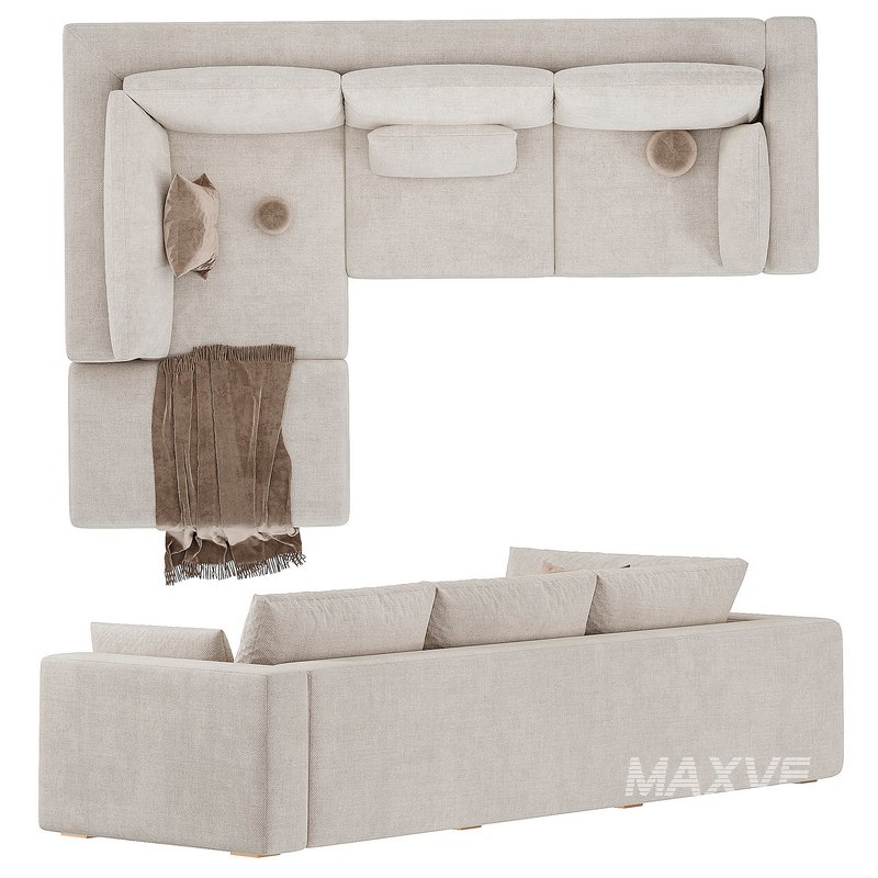 Bumper Sectional Sofa - Image 4