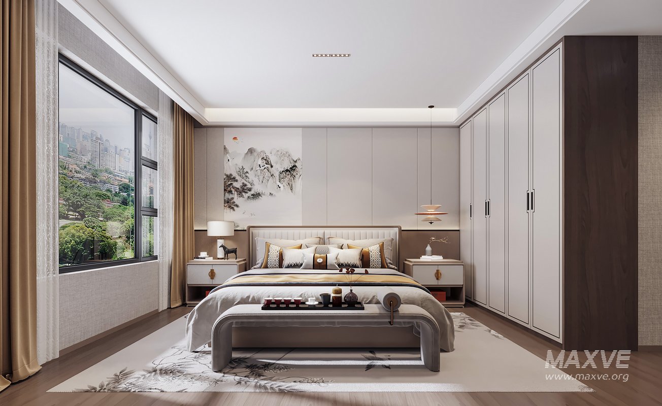 Modern bedroom - Image 1