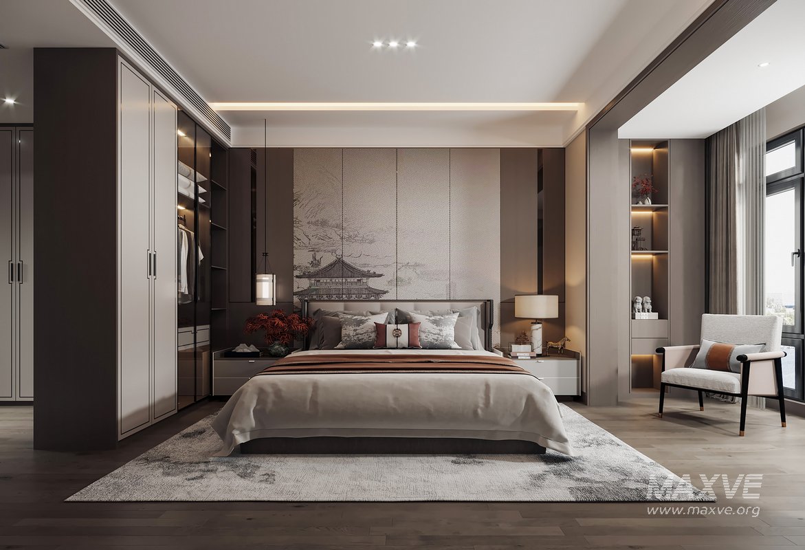 Modern bedroom - Image 1