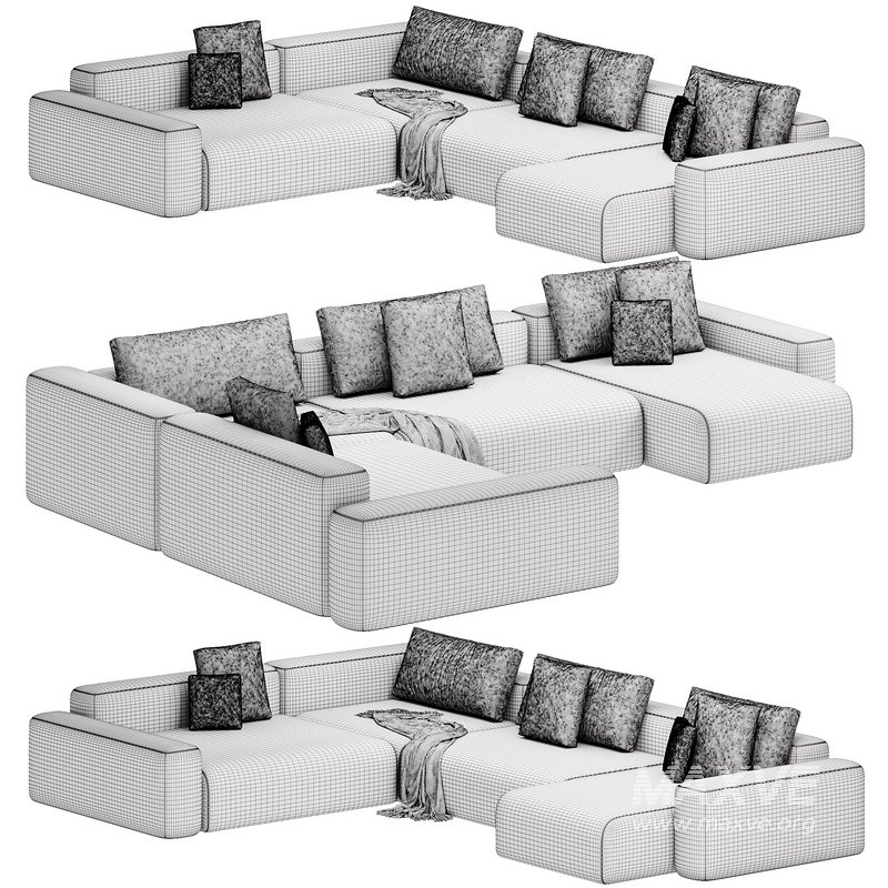 FLAVIO LINIA CONTEMPO SOFA 2 - Image 7