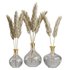 Pampas in glass vase - Thumbnail 1