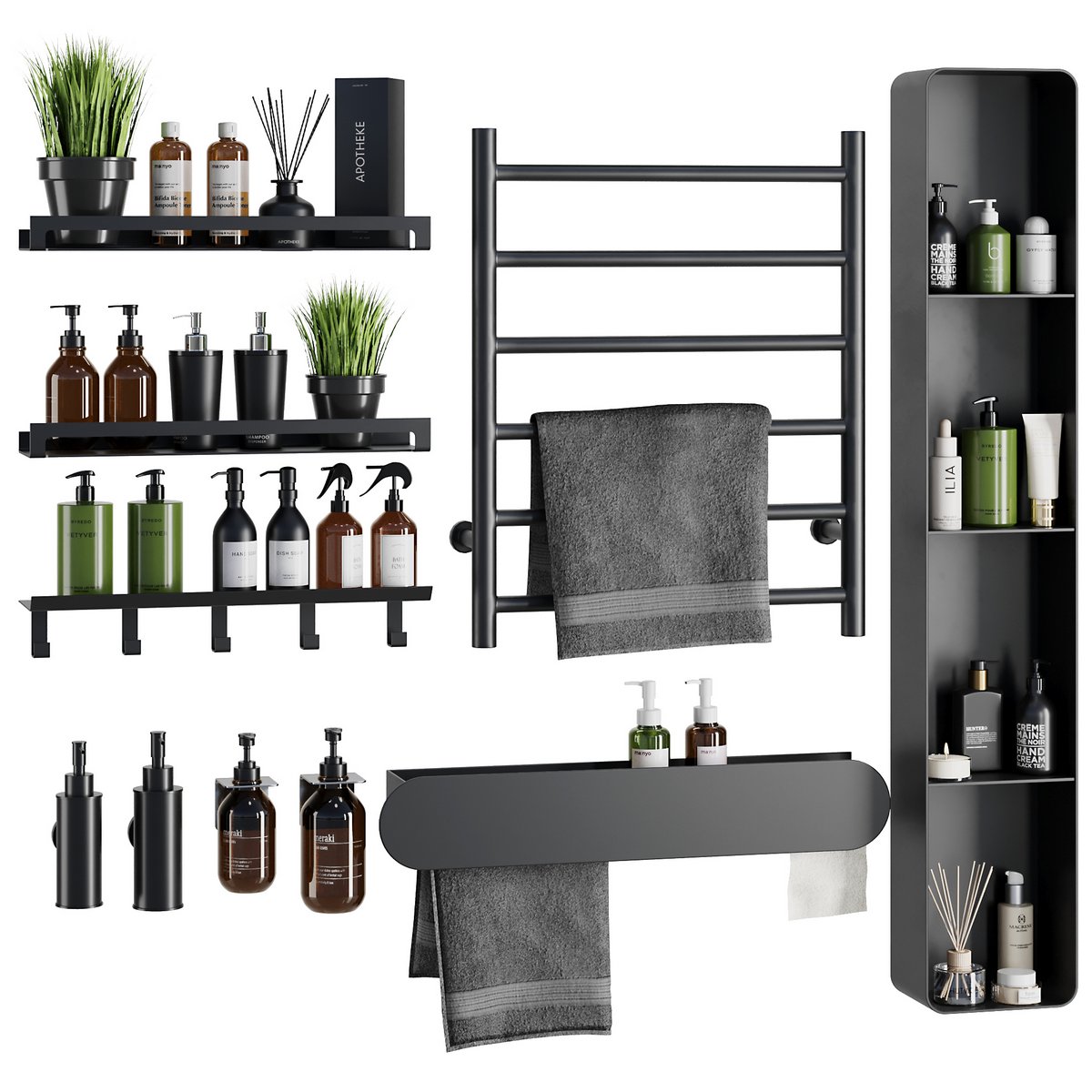 Bathroom accessories SetV9 - Image 1