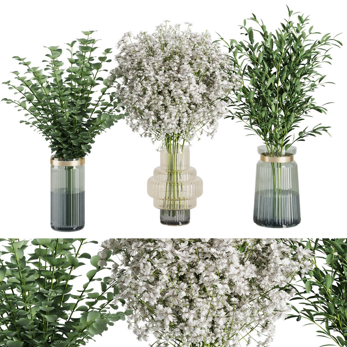 Bouquet Vase Set1 - Image 1