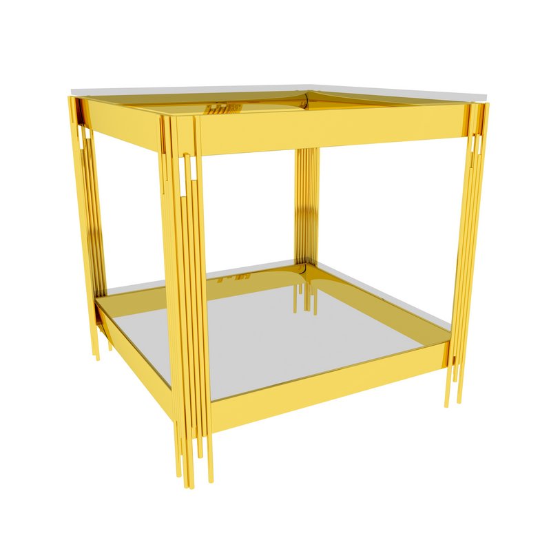 Coffee Table Gold - Image 1