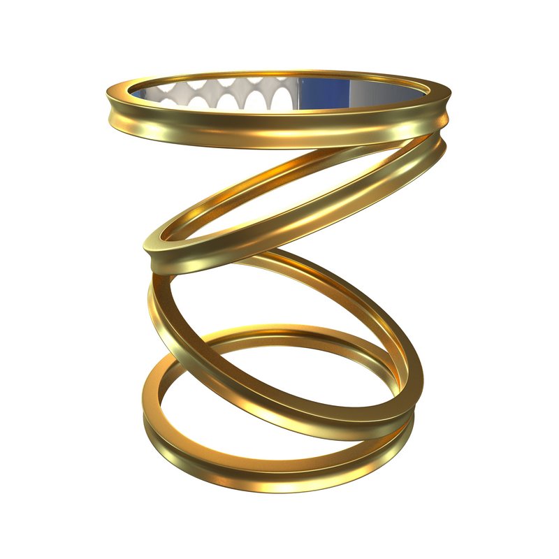 Grec Metal Round Side Table - Image 1