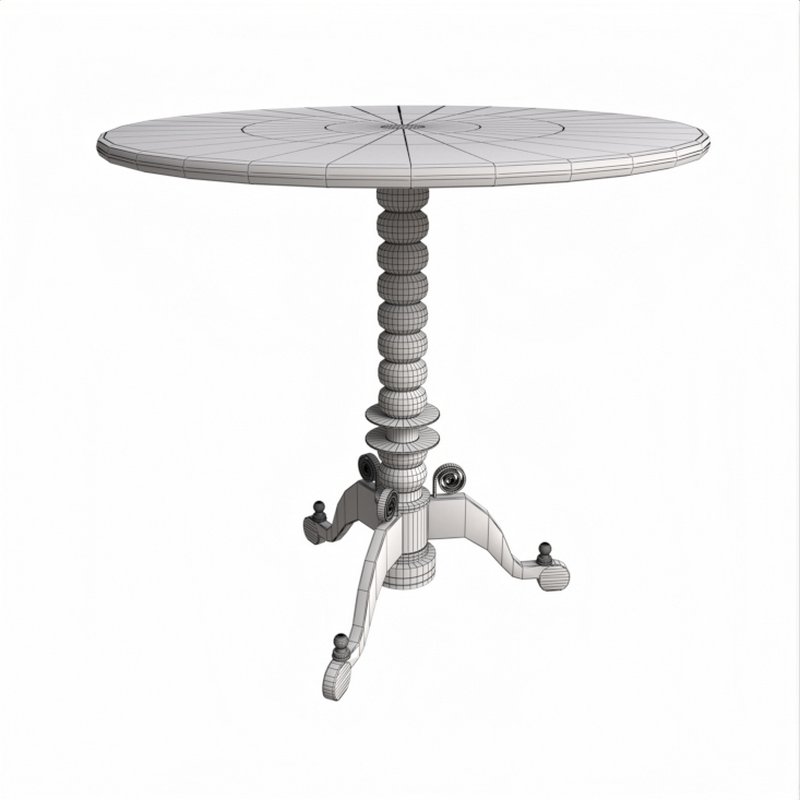 Wood table - Image 2