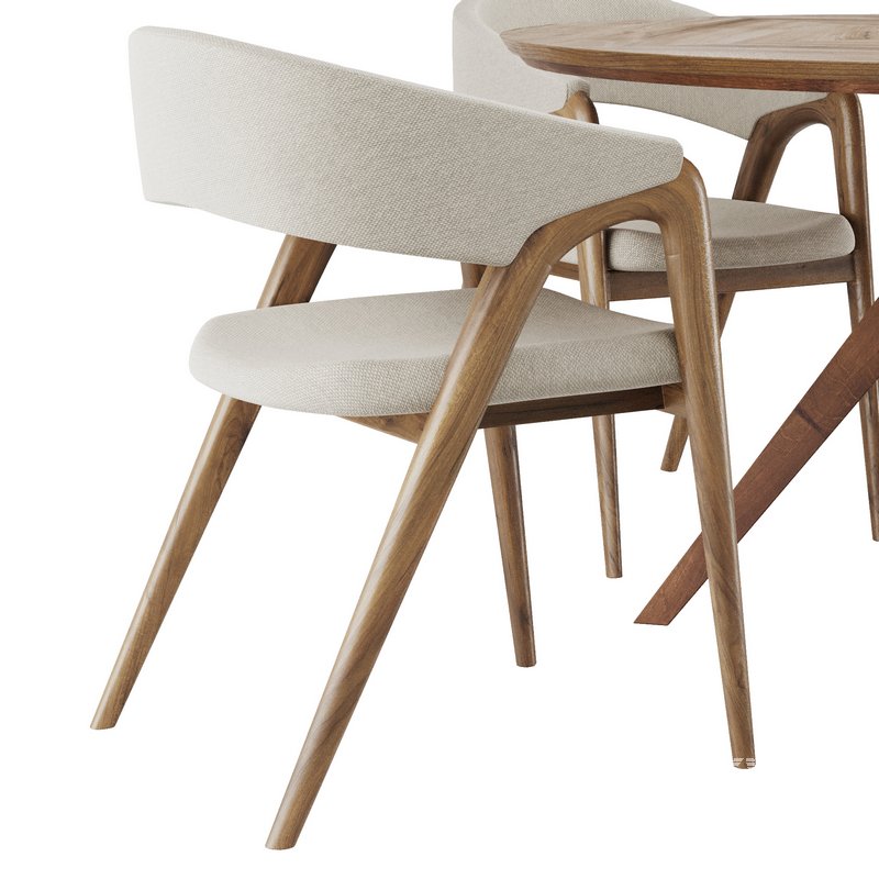 Dinning chair and table set3 - Image 2