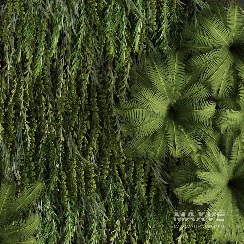 Circle Green Wall Plants - Image 3