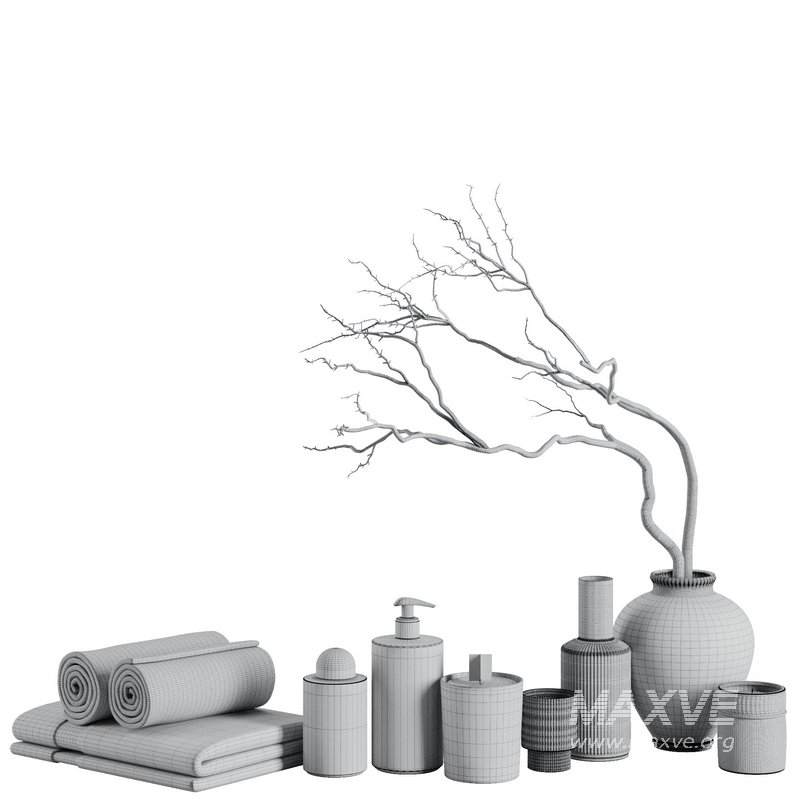 Bathroom accessories SetV12 - Image 4