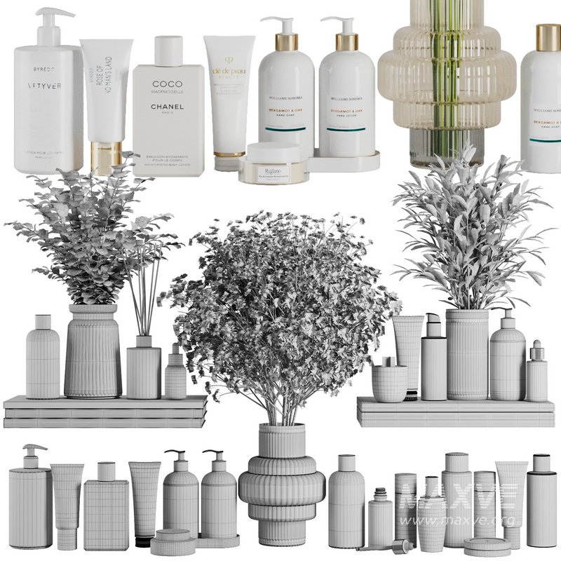 Bathroom accessories SetV10 - Image 6