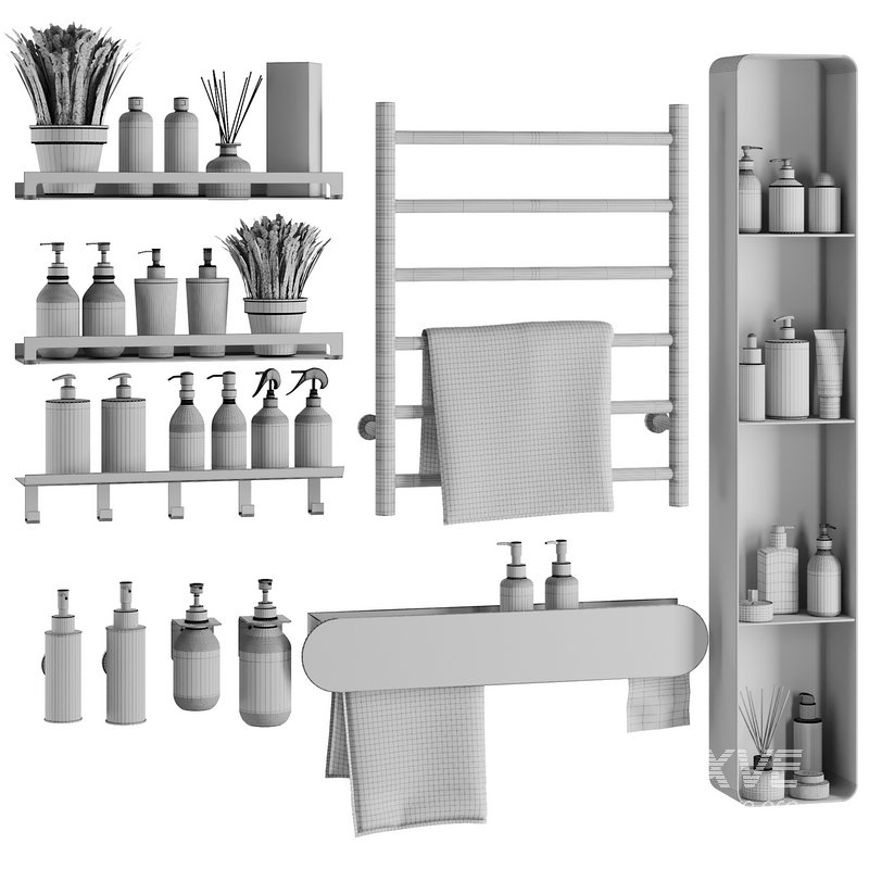 Bathroom accessories SetV9 - Image 6