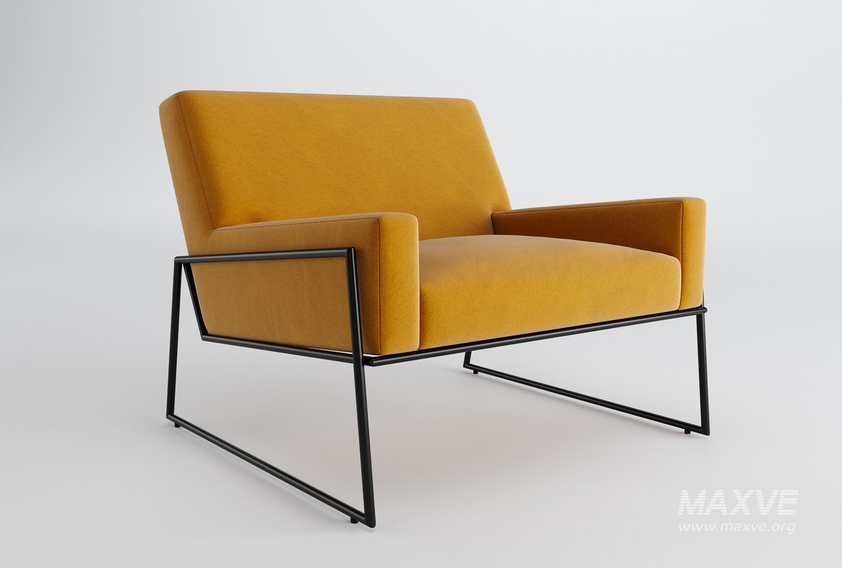 Regis Juniper Green Lounge Chair - Image 1