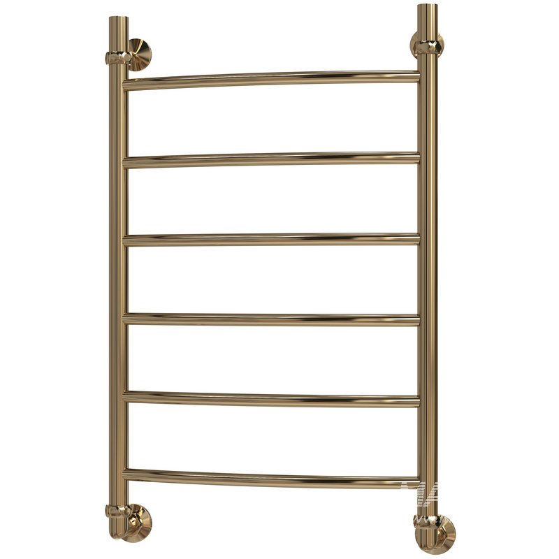Water heated towel rail EWRIKA Sappho D 80×50 aged bronze - Image 2