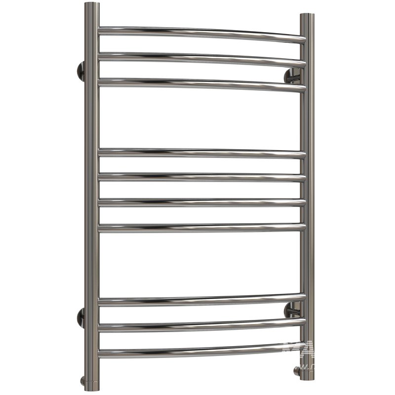 Water heated towel rail Domoterm Calypso P10 50×80 chrome - Image 1