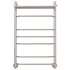 Water heated towel rail EWRIKA Sappho BR3 80×50 with shelf chrome - Thumbnail 3