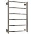 Water heated towel rail Indigo Arc LASW70-30-bp-60 - Thumbnail 3