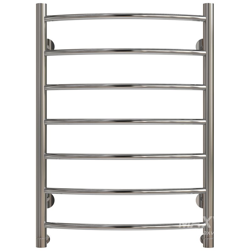 Water heated towel rail Domoterm Calypso P7 50×70 chrome - Image 3