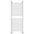Water heated towel rail EWRIKA Medea S 120×40 red - Thumbnail 1