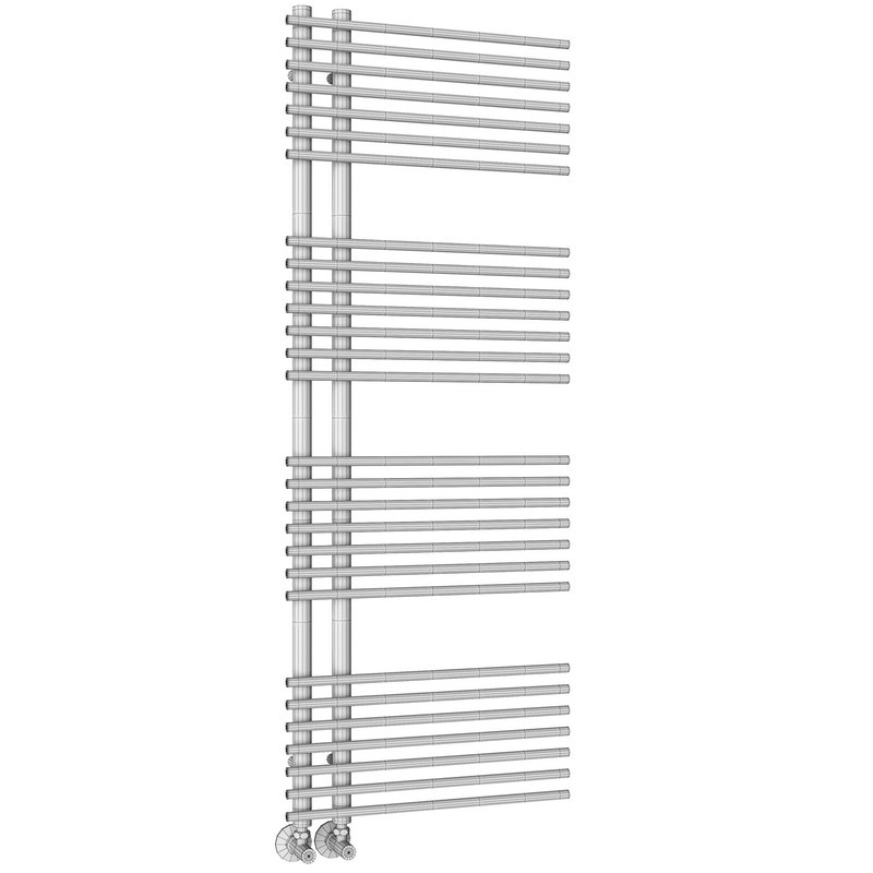 Water heated towel rail Terminus Astra P28 70×1400 - Image 1