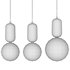 Pendant lamp Parachilna Aballs by Jaimy Hayon 15 cm White - Thumbnail 3