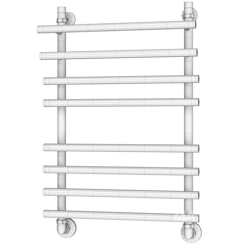 Water heated towel rail EWRIKA Medea Pr 80×50 gold - Image 2