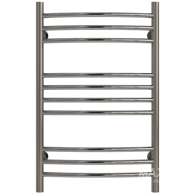 Water heated towel rail Domoterm Calypso P10 50×80 chrome - Image 2