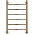 Water heated towel rail EWRIKA Sappho D 80×50 aged bronze - Thumbnail 1