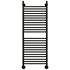 Water heated towel rail EWRIKA Medea S 120×40 red - Thumbnail 2