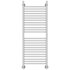 Water heated towel rail EWRIKA Medea S 120×40 red - Thumbnail 5