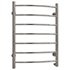 Water heated towel rail Domoterm Calypso P7 50×70 chrome - Thumbnail 1
