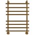Water heated towel rail EWRIKA Medea Pr 80×50 gold - Thumbnail 3