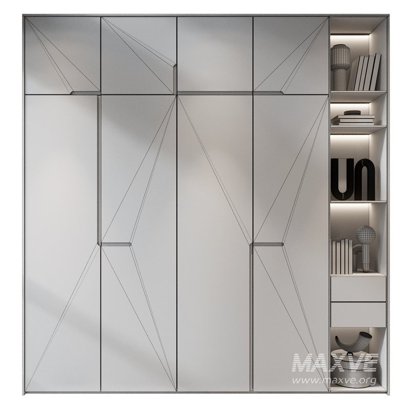 Wardrobe Furniture set 0154 - Image 2