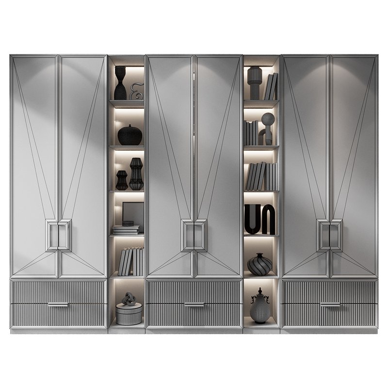 Wardrobe Furniture set 0155 - Image 2