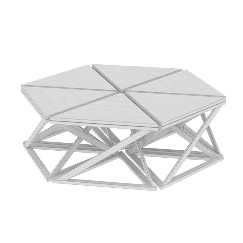 Coffee table Galaxy Gold Black for rent - Image 2