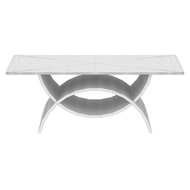 Elizabeth Glass Top Center Table - Image 2