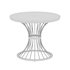 White Marble Top Gold Reception Table - Thumbnail 2