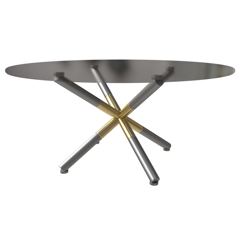 Round Glass Coffee Table - Image 1