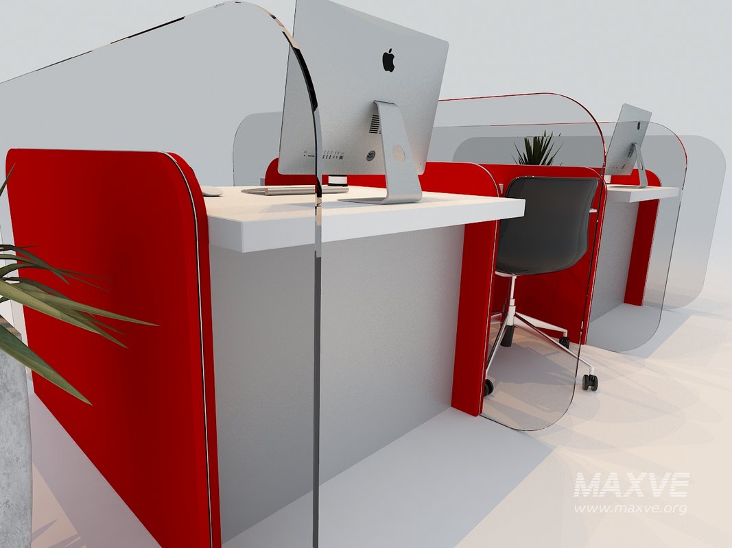 Red Work station - Image 2