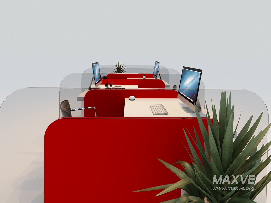 Red Work station - Image 3