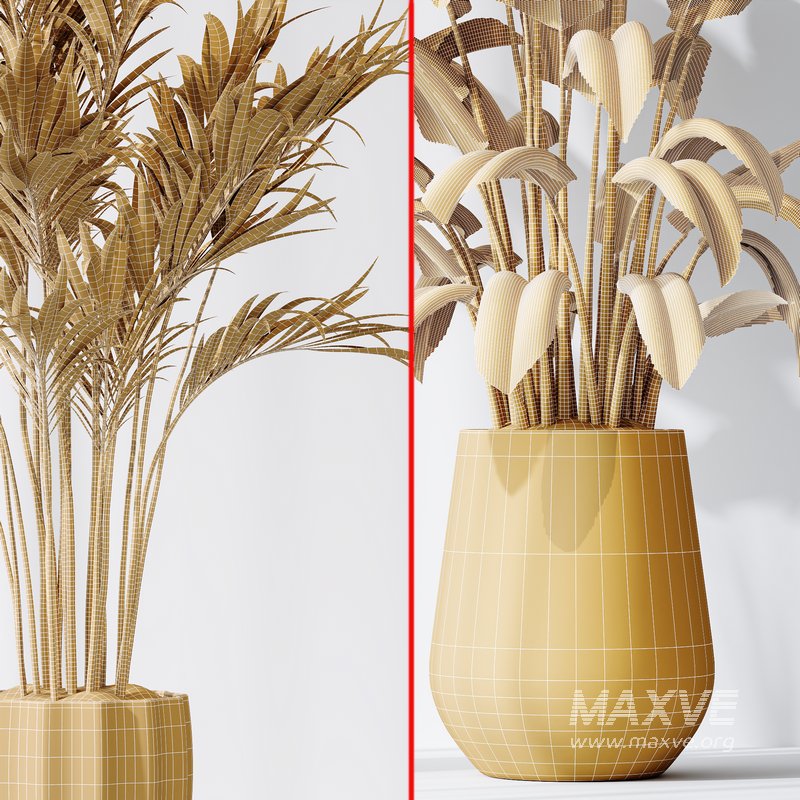 Bird Of ParadiseBird and Areca Majesty Vase 12 - Image 7