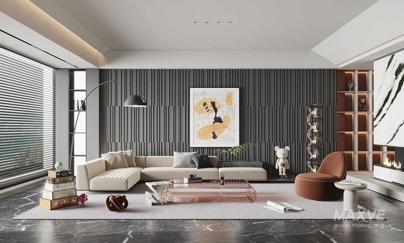 Modern living room - Image 1