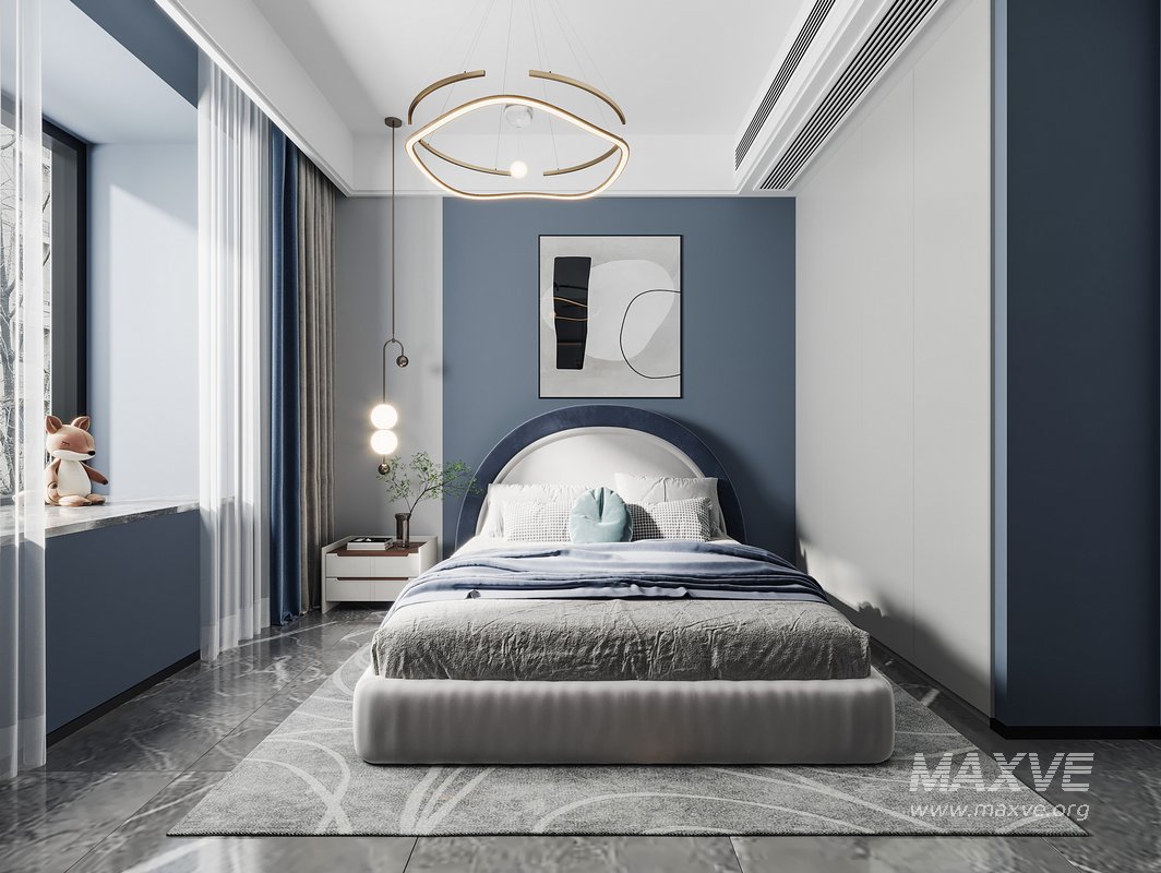 Modern bedroom - Image 1