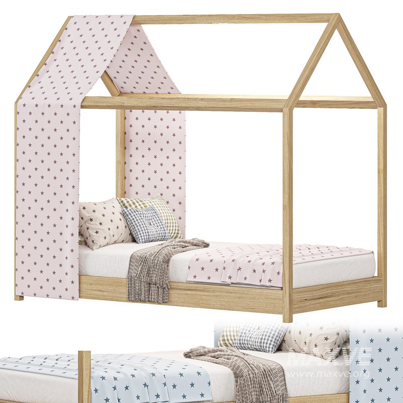 Panama House Bed Selsey Living - Image 1