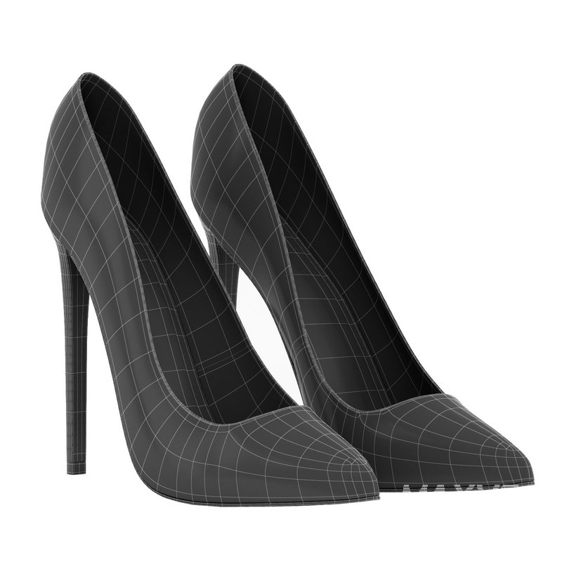 Lacquered Ladies High-heeled Shoes - Image 5