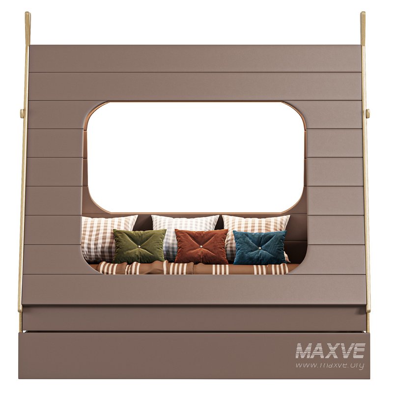 Wigwam bed with drawer KVOYA 11 - Image 2