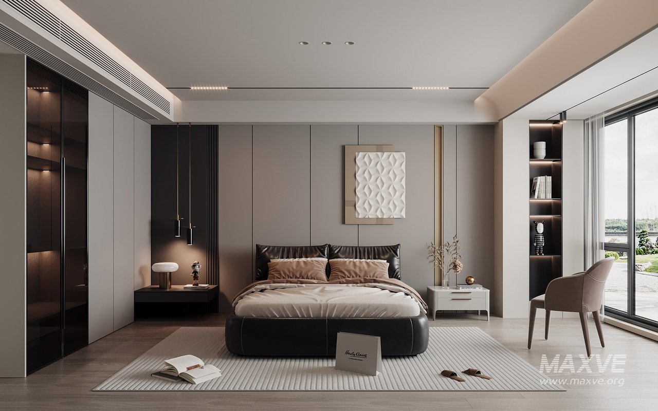 Modern bedroom - Image 1