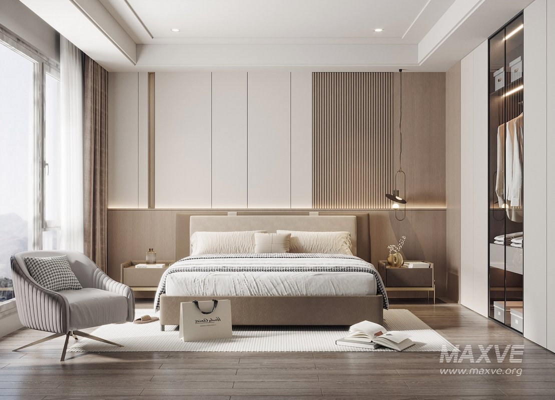Modern bedroom - Image 1